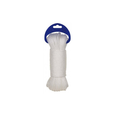 CUERDA CABLEADA PE 4C 5mm/25m BLANCO
