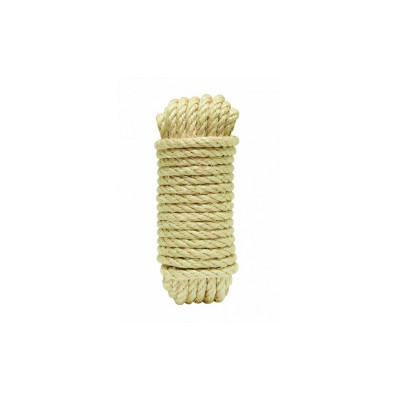 CUERDA CABLEADA SISAL 4C 6mm/10m