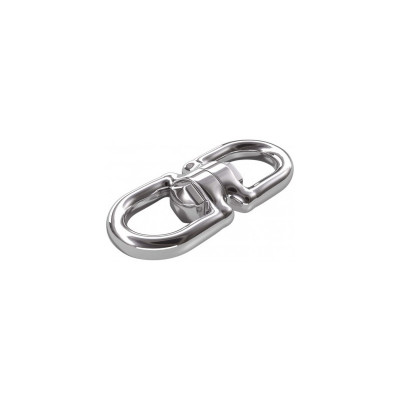 2UD GRILLETE GIRATORIO ACERO NIQUELADO 4,5mm