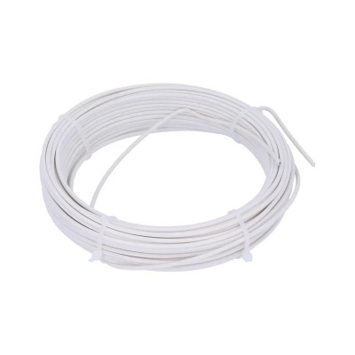 ALAMBRE PLASTIFICADO 1,6x2,6mm/10m BLANCO