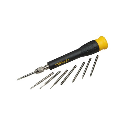 JUEGO 8 PUNTAS DESTORNILLADORES STANLEY STHT0-62629