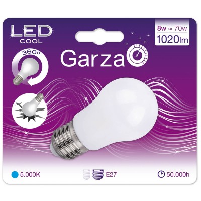 BOMBILLA GARZA COOL STANDARD 400783 8W