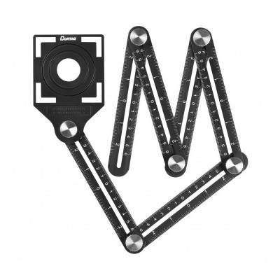 REGLA PLÁSTICO CORTAG 61878 MULTIFUNCIÓN