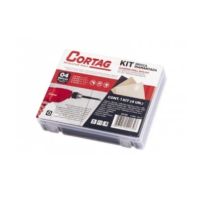KIT BROCAS CORTAG 62132 6/8/10/12mm
