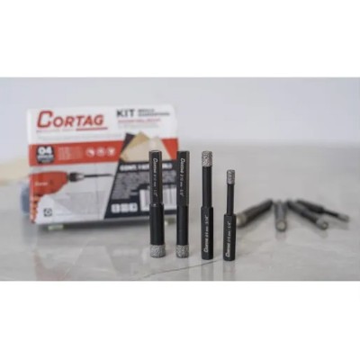 KIT BROCAS CORTAG 62132 6/8/10/12mm