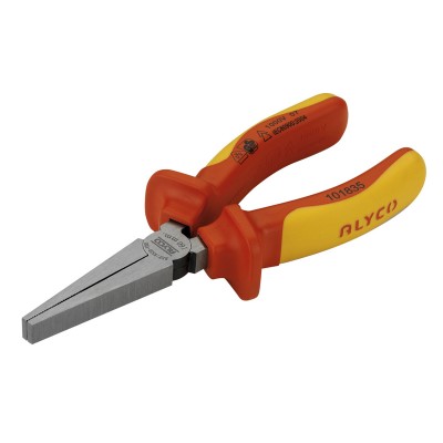 ALICATE BOCA PLANA ALYCO 101835 160mm AISLADO