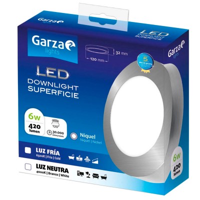 PLAFÓN LED GARZA 401440A 6W