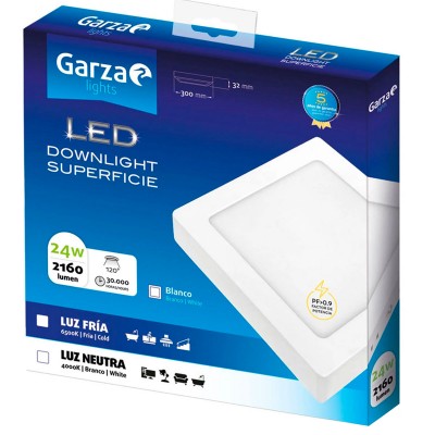 PLAFÓN LED GARZA 401354A 32W