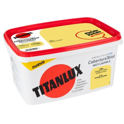 TITANLUX COBERTURA TOTAL -CUBETA- AMARILLO TRIGO 4L