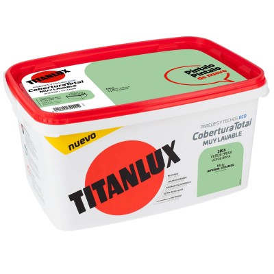 TITANLUX COBERTURA TOTAL -CUBETA- VERDE BRISA 4L