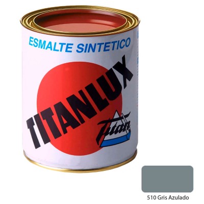 ESMALTE SINTÉTICO TITANLUX GRIS AZULADO 375ml