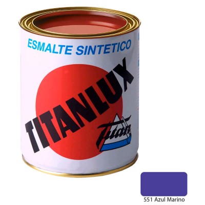 ESMALTE SINTÉTICO TITANLUX AZUL MARINO 375ml