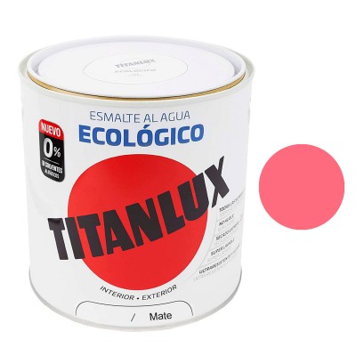ESMALTE ECOLÓGICO TITANLUX ROJO CORAL 750ml