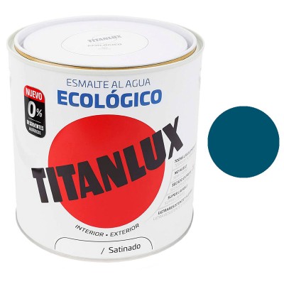 ESMALTE ECOLÓGICO TITANLUX AZUL OCÉANO 750ml