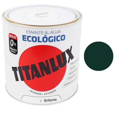ESMALTE ECOLÓGICO TITANLUX VERDE CARRUAJES 2,5L