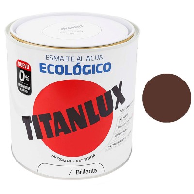 ESMALTE ECOLÓGICO TITANLUX TABACO 2,5L