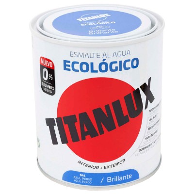 ESMALTE ECOLÓGICO TITANLUX AZUL ÍNDIGO 750ml