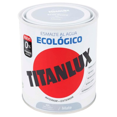 ESMALTE ECOLÓGICO TITANLUX GRIS PERLA 750ml