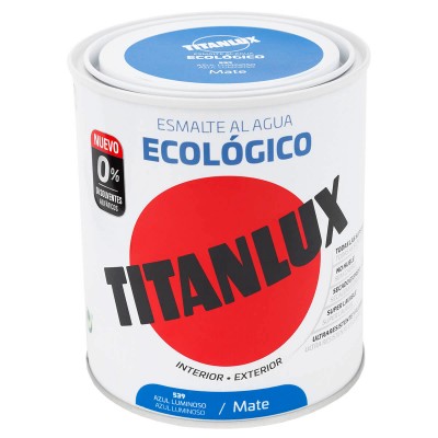 ESMALTE ECOLÓGICO TITANLUX AZUL LUMINOSO 750ml