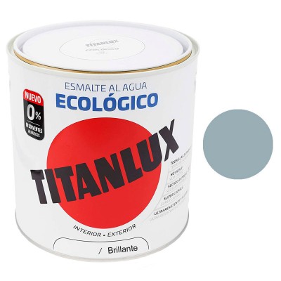ESMALTE ECOLÓGICO TITANLUX GRIS PERLA 750ml