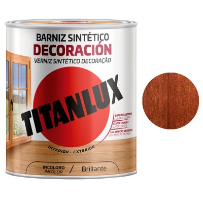 BARNIZ SINTÉTICO DECORATIVO CAOBA 250ml