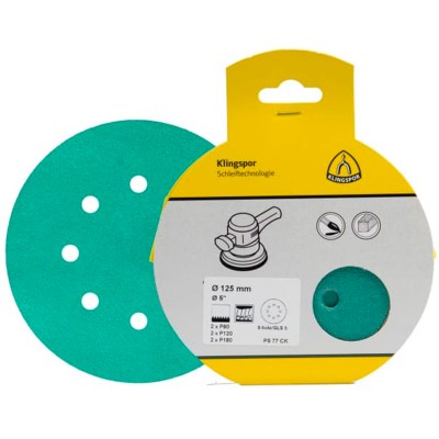 SET LIJA VELCRO KLINGSPOR 367316 FS77CK 150mm