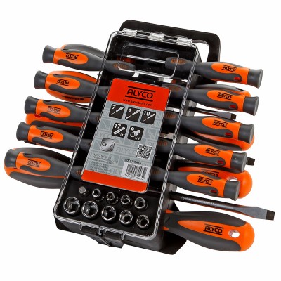 JUEGO 44 DESTORNILLADORES ALYCO ORANGE 170465