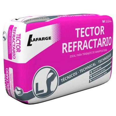 MORTERO TECTOR REFRACTARIO 25kg