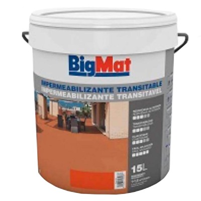 IMPERMEABILIZANTE TRANSITABLE BIGMAT TEJA 4L