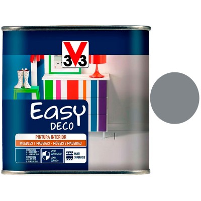 ESMALTE EASY DECO V33 GRIS PIEDRA 500ml