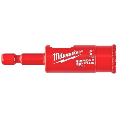 BROCA DIAMANTE MILWAUKEE PLUS 49560513 15mm 1/4''HEX