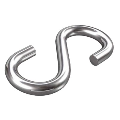 5UD GANCHO TIPO S ACERO 3mm