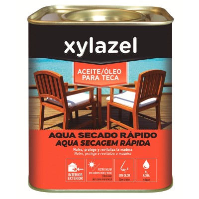 ACEITE XYLAZEL TECA AL AGUA MIEL 750ml