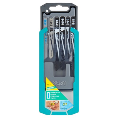 PACK HOJAS SIERRA WOLFCRAFT 8631000