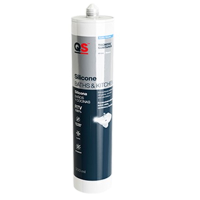SILICONA QS TECNOSIL SANITARIOS TRASLUCIDO 82457 300ml
