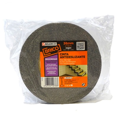 CINTA ANTIDESLIZANTE MIARCO NEGRO 10736 25mmx15m
