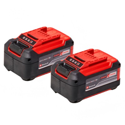 PACK 2 BATERIAS EINHELL 4511526 5.2AH 18V
