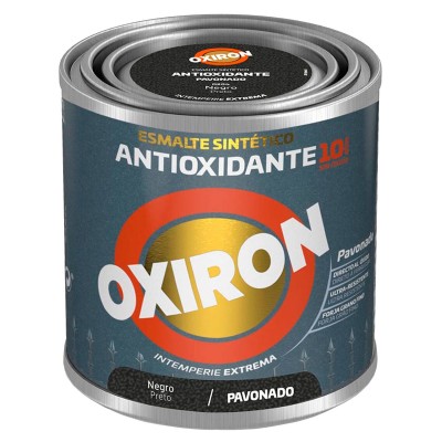ESMALTE OXIRON ANTIOXIDANTE PAVONADO NEGRO 250ml