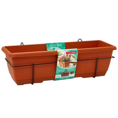 JARDINERA BIGMAT BALCONERA CON SOPORTE 11908