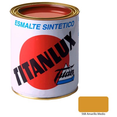 ESMALTE SINTÉTICO TITANLUX AMARILLO MEDIO 4L