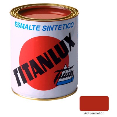 ESMALTE SINTÉTICO TITANLUX BERMELLÓN 4L