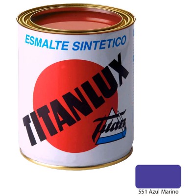 ESMALTE SINTÉTICO TITANLUX AZUL MARINO 4L
