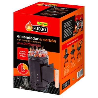 ENCENDEDOR CARBÓN FLOWER PARA BARBACOA OKFUEGO 50291