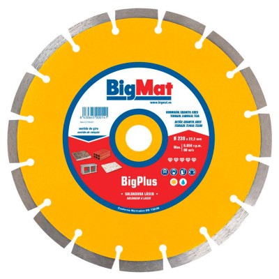 DISCO BIGMAT PLUS 230 LÁSER
