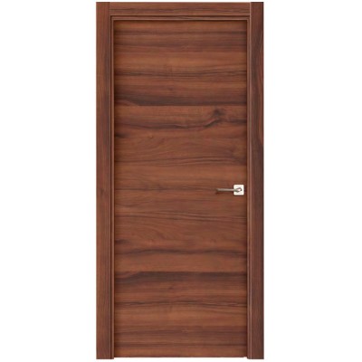 PUERTA LAMINADA DIMOLDURA MALTA H NOGAL ESTOCOLOMO 2030x725mm IZQUIERDA