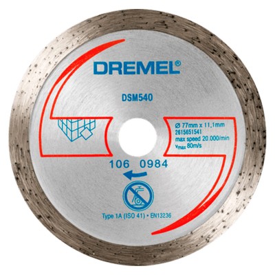 DISCO DREMEL DIAMANTE 2615S540JB 77mm