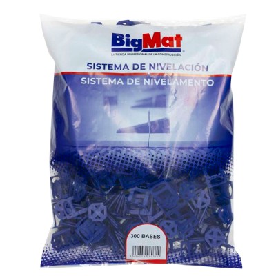 BOLSA 300 BASES BIGMAT NIVELACIÓN 5381413 1mm