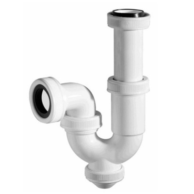 SIFÓN CURVO S&M 750588 1 1/4''x32/40mm