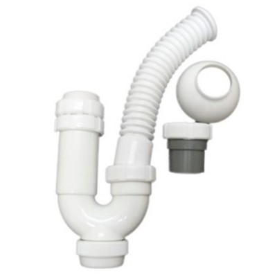 SIFÓN CURVO S&M 751370 1 1/2''x40mm