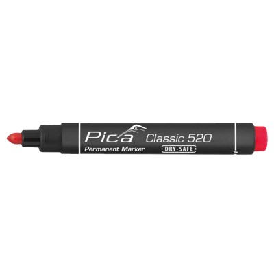 MARCADOR PICA PERMANENTE CLASSIC ROJO 520/40